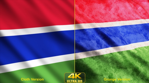 Gambia Flags alt