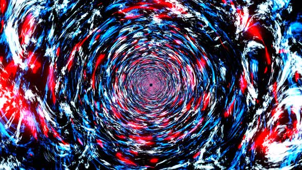 4K Act technology background with glitter particle motion in a cyber spacebstra alt