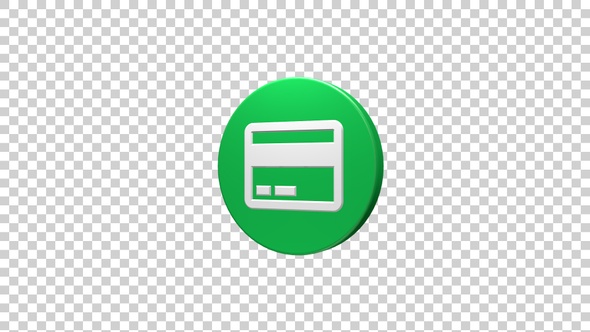 Credit Card Icon Rotating alt