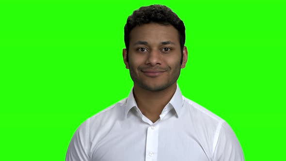 Successful Indian Businessman Looking at Camera alt