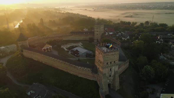 The Historical Part of Lutsk is a View of Lubart Castle