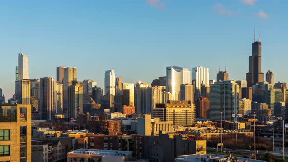 Chicago Skyline Time Lapse alt