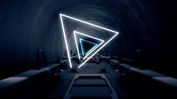 Light Triangle Tunnel
