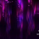 Neon Particles Rain Widescreen - VideoHive Item for Sale