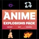 Anime Explosions Pack | Motion Graphics - VideoHive Item for Sale