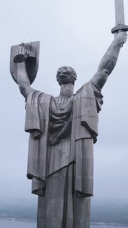 Motherland Monument in Kyiv Ukraine alt