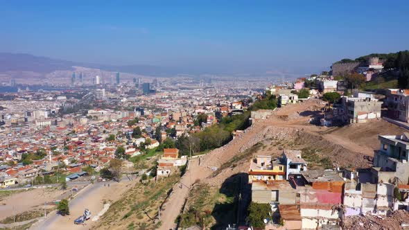 Landscape of City of Izmir Turkey alt