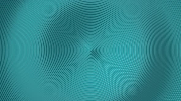 Abstract blue pattern of circles with wave displacement effect