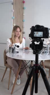 Backstage From the Shoot of a Beauty Blogger for Social Networks alt