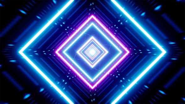 Festival Neon Light VJ Loop alt