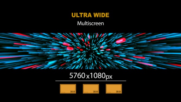 Ultra Wide HD Particles Speed 01