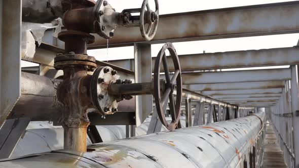 Steam and Scalding Water From Steam Pump Valve alt