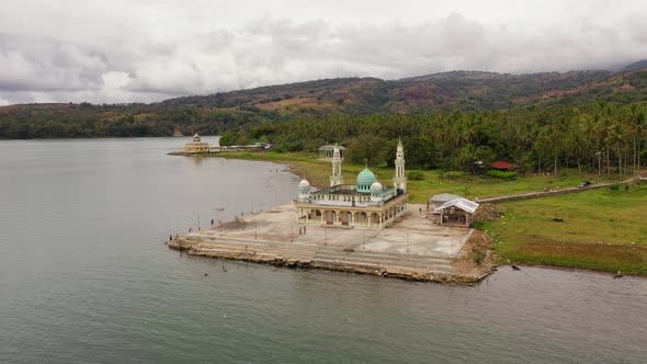 Mosque on the Shore of Lake Lanao alt