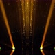 Golden Stage With Spotlights - VideoHive Item for Sale