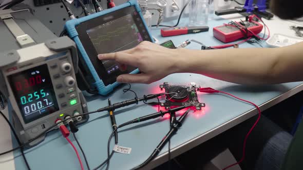 Electronic Developer Create Prototype of New Device