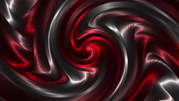 Abstract Red Twisted Line Background Animation
