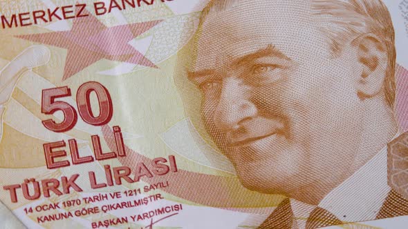 Orange 50 Turkish Lira