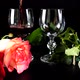 Wine Glasses and Rose - VideoHive Item for Sale