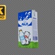 Custom Milk Box Alpha Channel - VideoHive Item for Sale