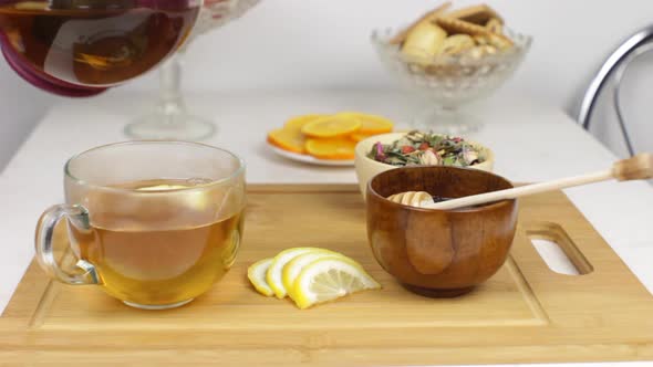 Herbal Tea with Lemon and Honey    alt