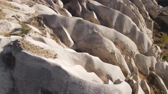 Cappadocia Landscape Aerial View. Turkey. Goreme National Park alt