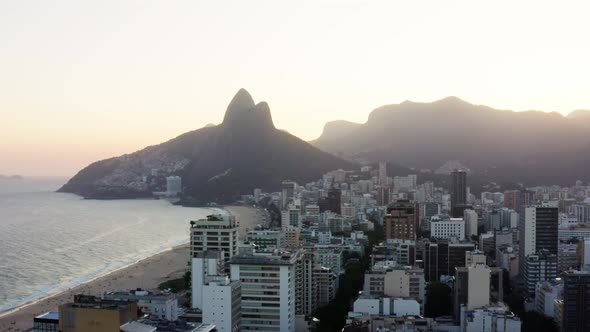 Sunset at Ipanema beach - RIO DE JANEIRO - BRAZIL