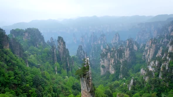 Zhangjiajie Mountains, China alt
