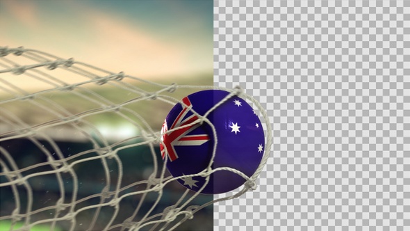 Soccer Ball Scoring Goal Day - Australia