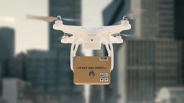 Drone Delivery Aerial Transport Airline Package Uav 4k