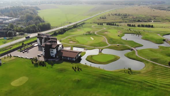 Country Hotel with Lakes at the Golf Club alt