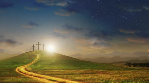 The Road to the Cross and Salvation Concept