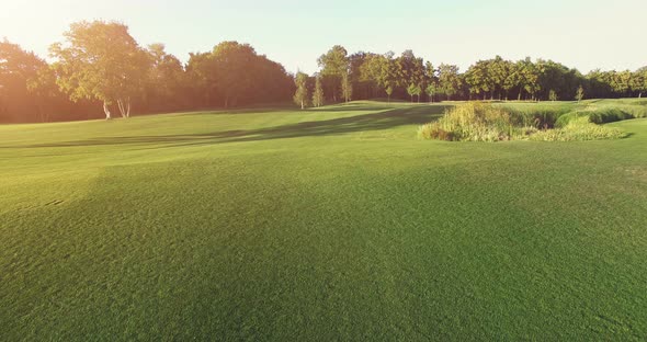 Beautiful Landscape in Sunset Glow alt