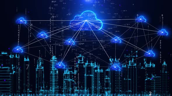 Cloud Computing Smart City Internet Connection alt