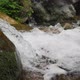 Panoramic view on cascade on crystal clear stream - VideoHive Item for Sale