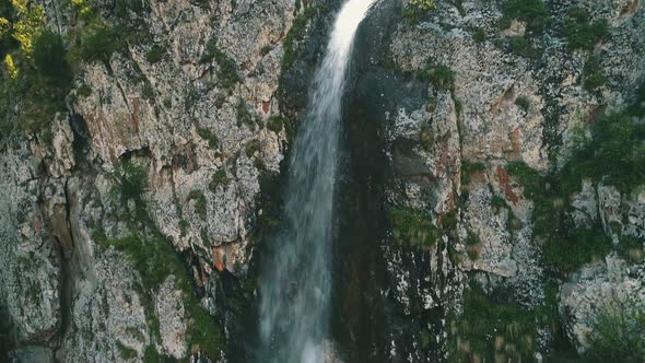 Mountain Waterfall 
