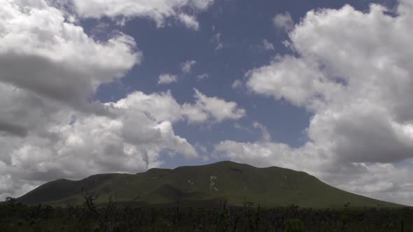 Clouds shadow on the mountains time lapse  alt