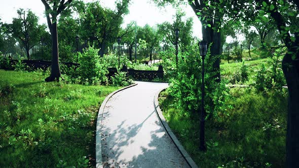 Parks are Closed and Cordoned Off Due to the Corona Virus Pandemic alt