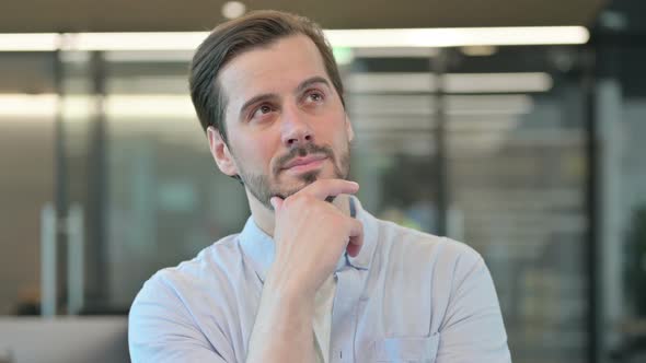 Thinking Man is Getting Idea alt