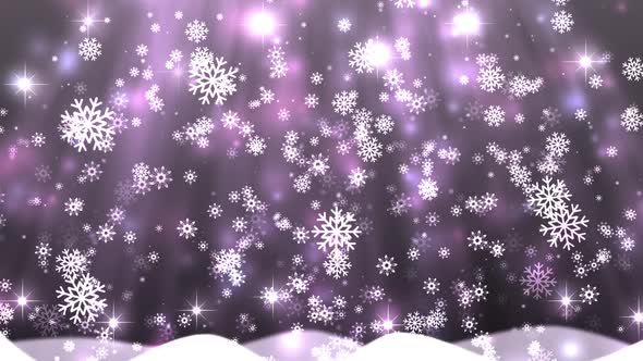 Christmas / Snowflakes Background