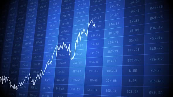 Business Finance Technology Wall Street Stock Market Trend Chart Background alt