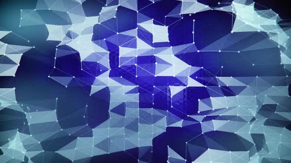 Polygons Abstract Background Video alt
