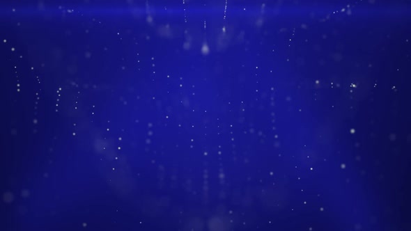 Blue particles moving background alt
