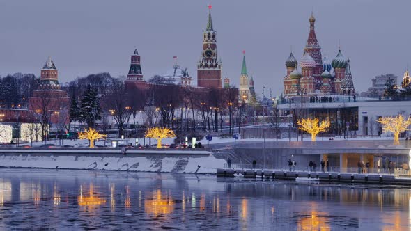 Kremlin on a Winter Day