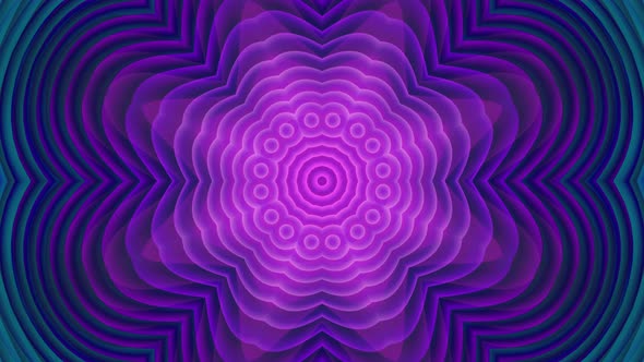 Purple Vj Loop Of Animated Hypnotic Patterns, Motion Graphics | VideoHive