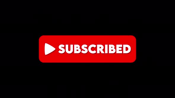 4K Subscribe Button Animation