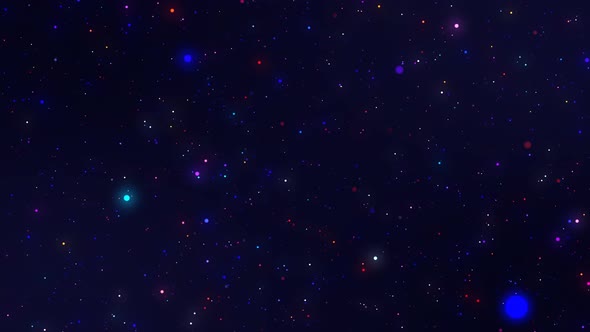 Glowing Colorful Particles alt