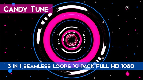 Candy Tune VJ Loops