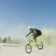 Man Riding Bmx Bicycle on Bowl at City Skate Park - VideoHive Item for Sale