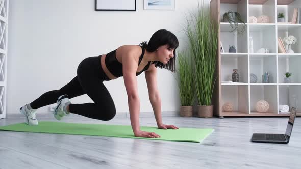 Home Fitness Female Sport Online Training Strong alt