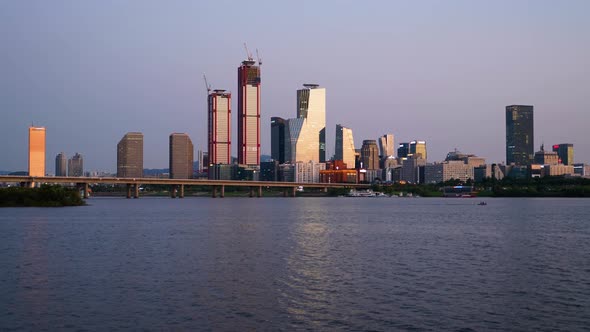 Seoul Night Building City alt